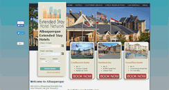 Desktop Screenshot of albuquerque.extendedstayhotelnetwork.com
